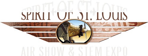 Spirit of St. Louis Air show and STEM Expo Logo