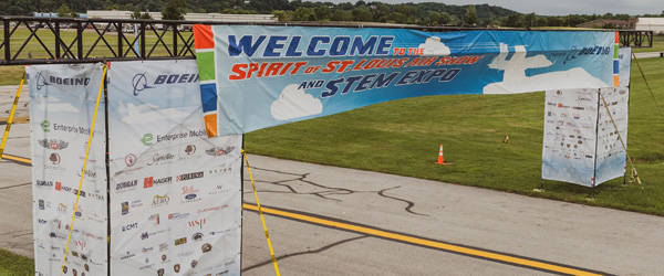 Air show entrance